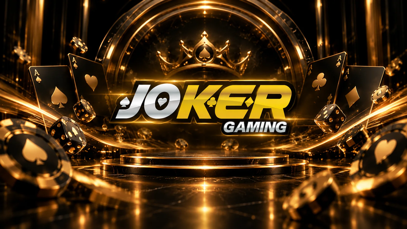 ภาพประกอบ Joker Gaming ธีมดำทอง